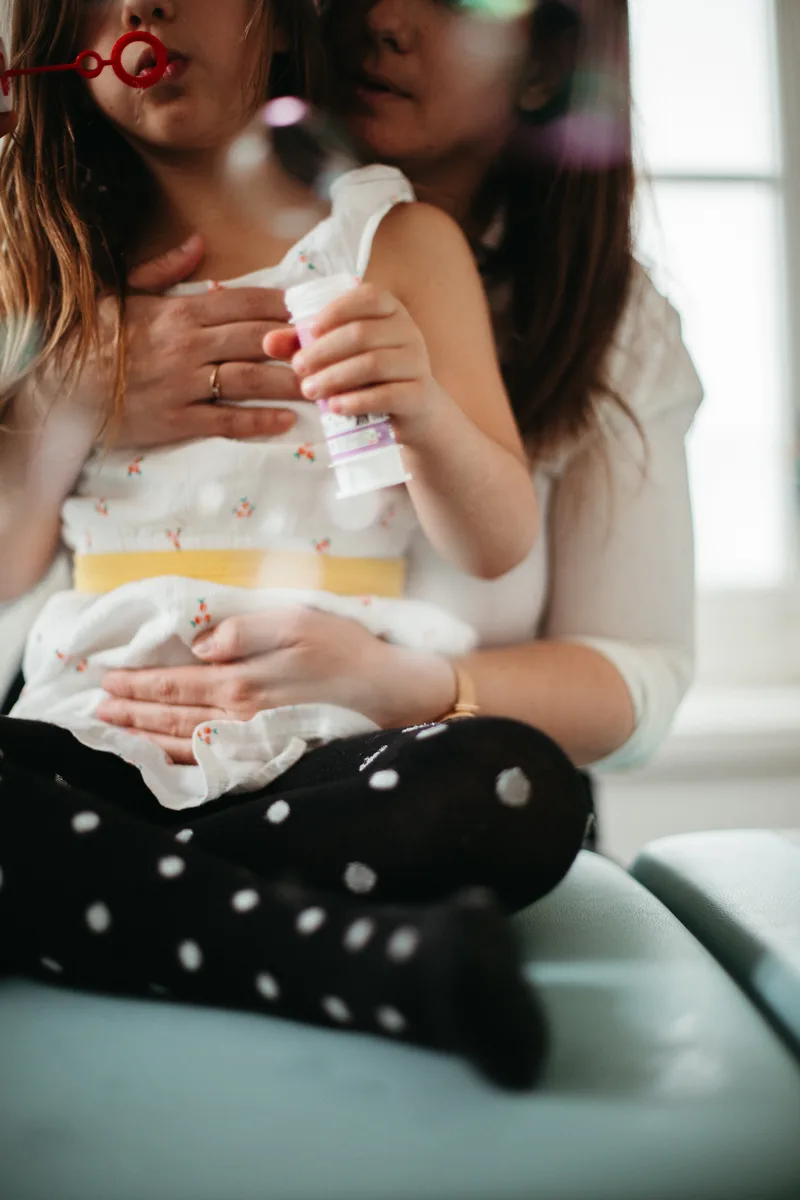 Séance de kinésithérapie respiratoire pour enfant au Cabinet de la Place Genève